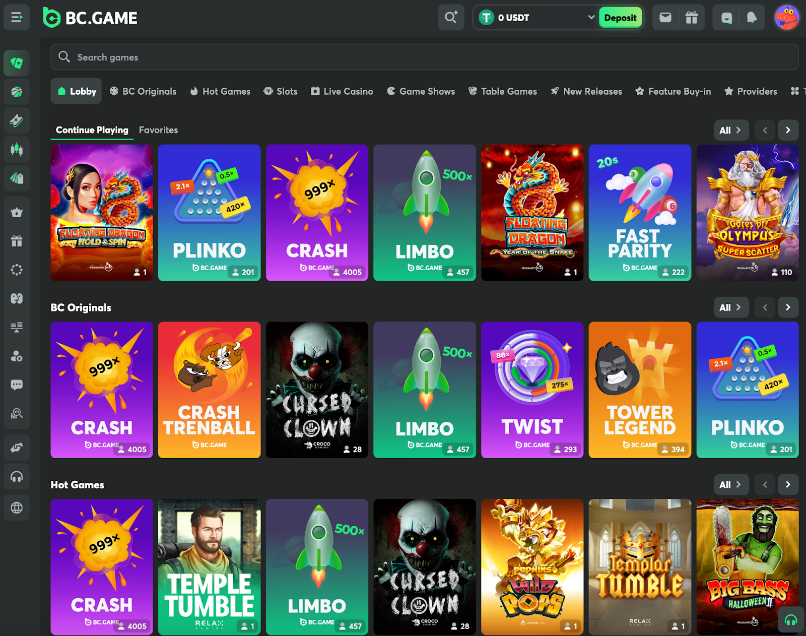 découvrez bc.game, une plateforme de jeux de casino en ligne innovante offrant une large sélection de jeux, des bonus attractifs et une expérience sécurisée pour tous les joueurs. rejoignez la communauté et tentez votre chance dès aujourd'hui !